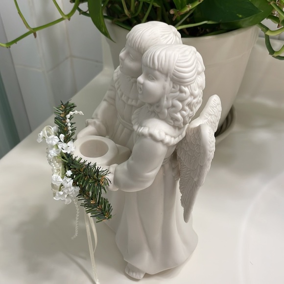 Vintage Growth 1997 Singing Angels Cherubs 9” Taper Cand… - Picture 4 of 11